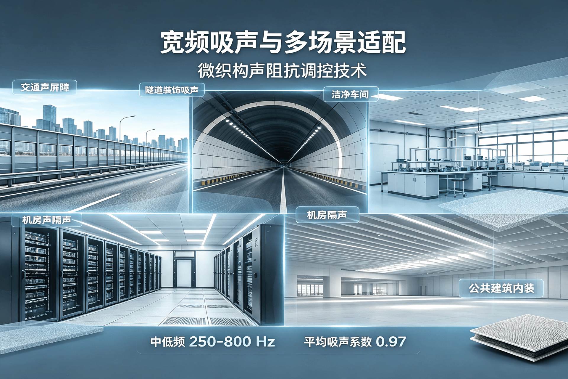 声学材料应用场景
