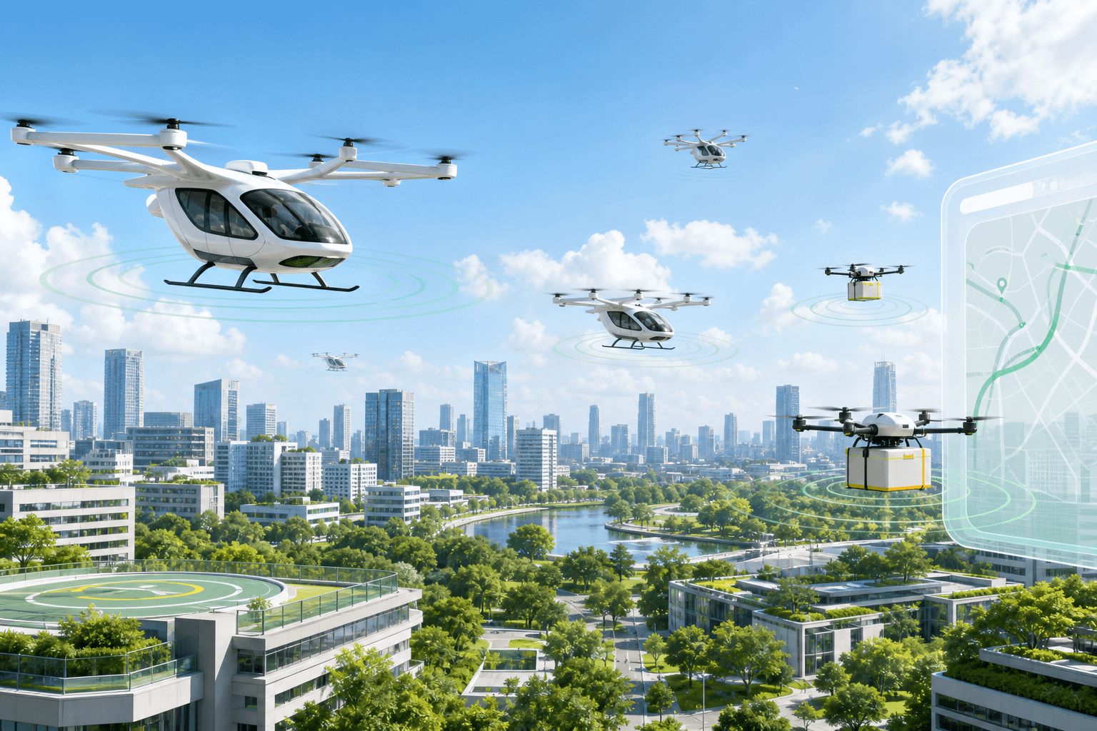 低空交通噪声地图